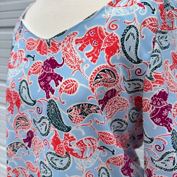 Alter’d State women’s elephant print lined tunic size S - Picture 3 of 12